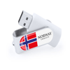 USB Memory Laval 8GB in white